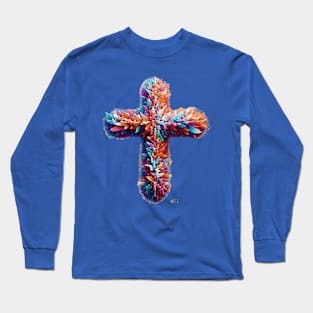 Cross of Angels and Faith by focusln Long Sleeve T-Shirt